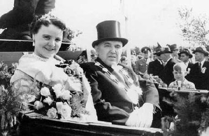 Königspaar 1954-1955: Josef Hortlik und Marianne Schlüter