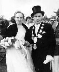 Königspaar 1955-1956: Bernhard Botterbrod und Lina Kramer