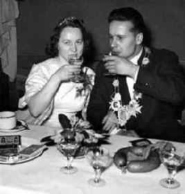 Königspaar 1957-1958: Ludwig Badenhausen und Inge Brüggemann