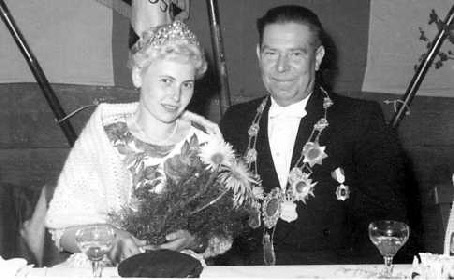 Königspaar 1961-1963: Gustav Löbardt und Elisabeth Cirkel
