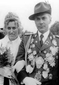 Königspaar 1973-1975: Gerhard Rautenberg und Maria Vadlja