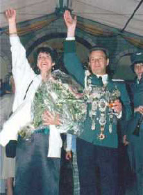 Königspaar 1987-1989: Peter Löbardt und Monika Kotus