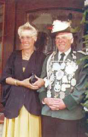 Königspaar 1989-1991: Günter Tellner und Rachele Tellner