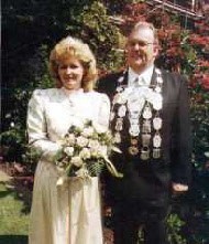 Königspaar 1993-1995: Bernd Mergen und Heike Hensel