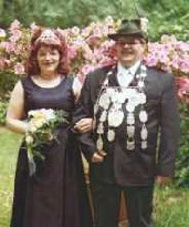Königspaar 2001-2003: Hermann-Peter Husch und Roswitha Krischock