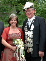 Königspaar 2003-2005: Bruno Prost und Helga Schäpertöns