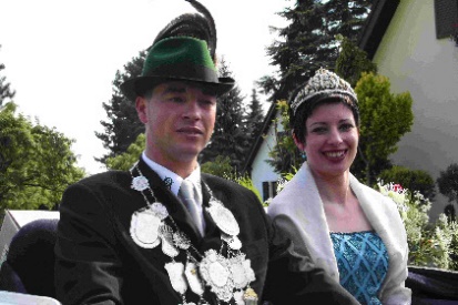 Königspaar 2005-2007: Arndt Bohla und Nina Volkmer
