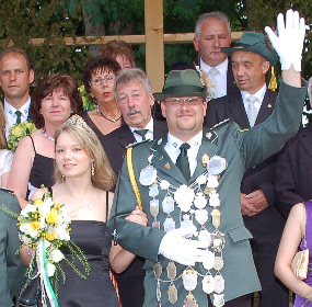 Königspaar 2009-2011: Peter Horstkamp und Patricia Holz