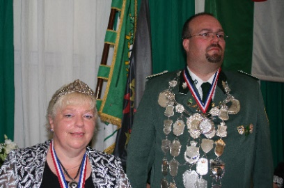 Königspaar 2011-2013: Michael Lohner und Gabriele Bingler