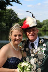 Königspaar 2017-2019: Tobias Prost und Victoria Köcher